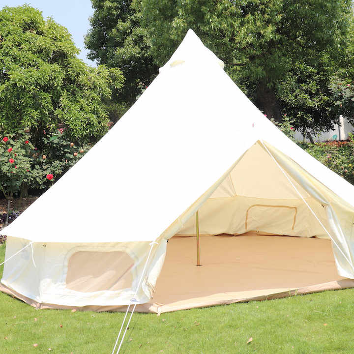 Safari Camping　4meter bell tent　ベルテント Amazon.com : Latourreg 4M Bell Tent - Luxury Cotton Canvas, 3000mm
