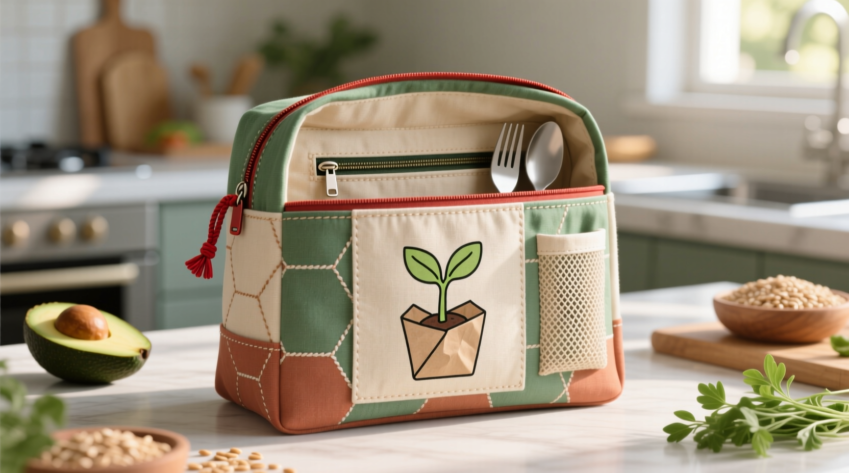 diy reusable lunch bag