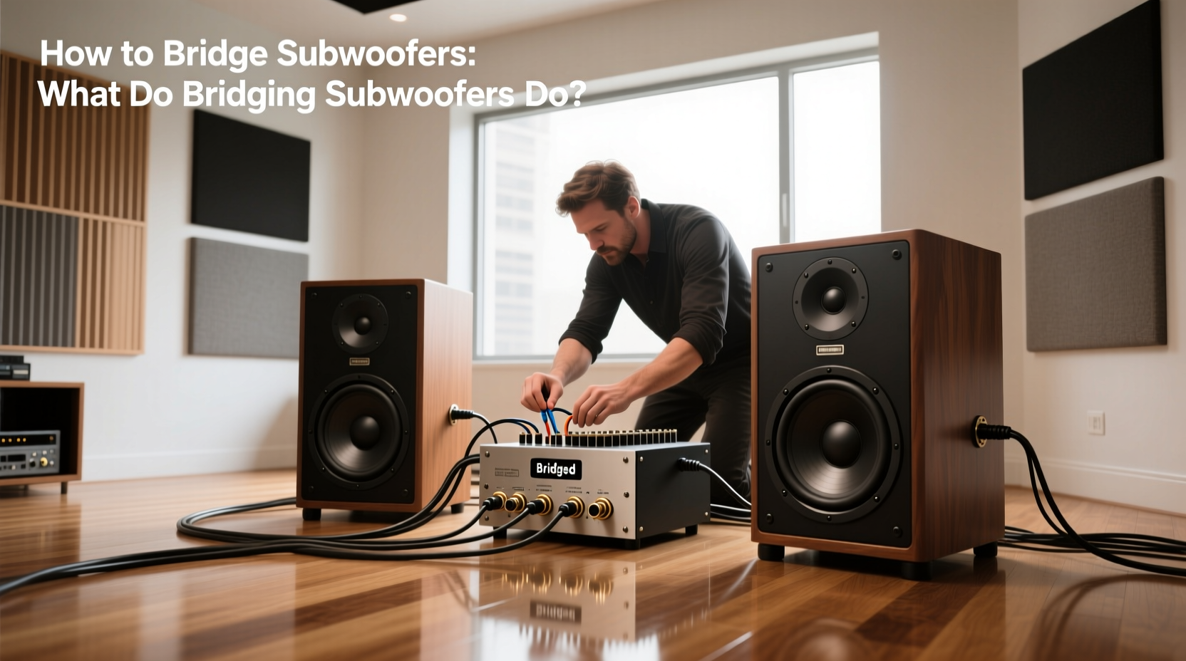 How to Bridge a Subwoofer: Wiring Guide