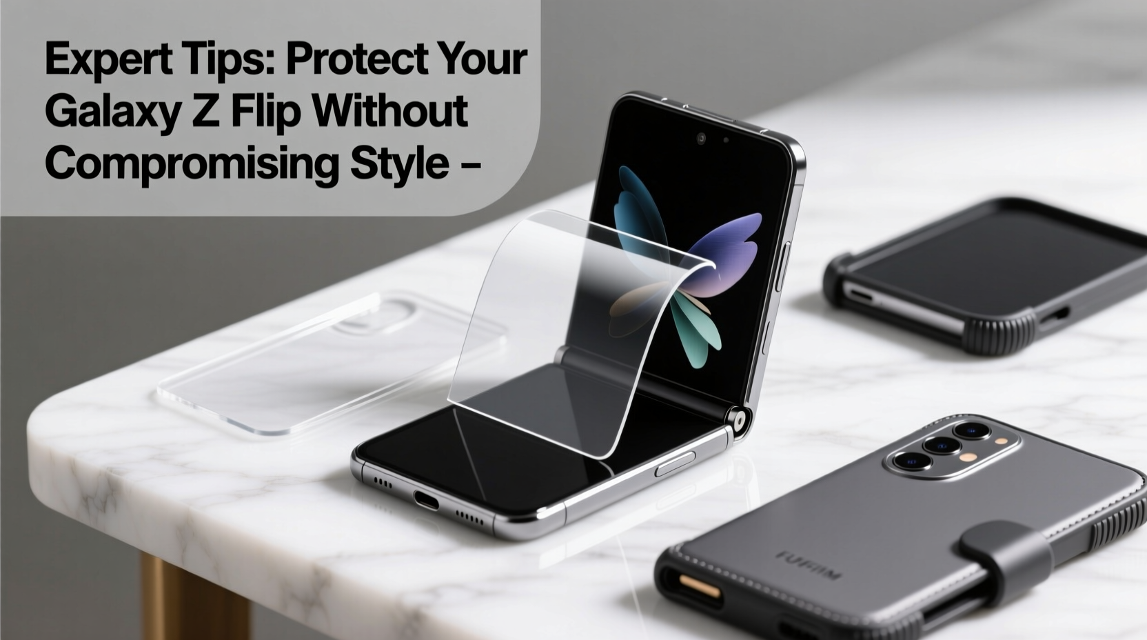 expert tips to protect your galaxy z flip from drops without compromising design