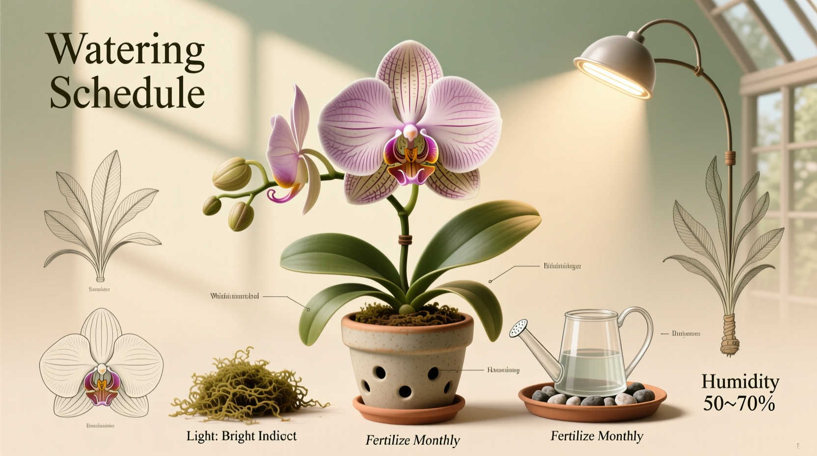 how to care for indoor orchids