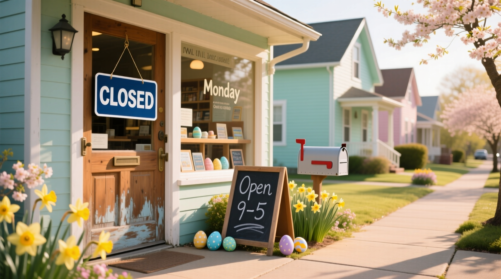 is anything closed easter monday