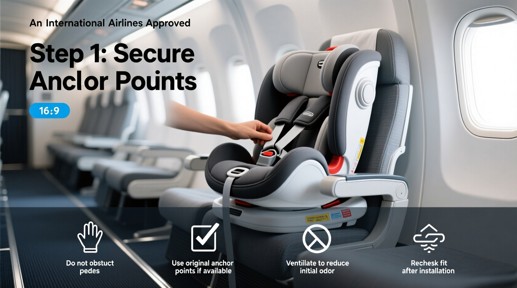 international airlines charge for child car seats