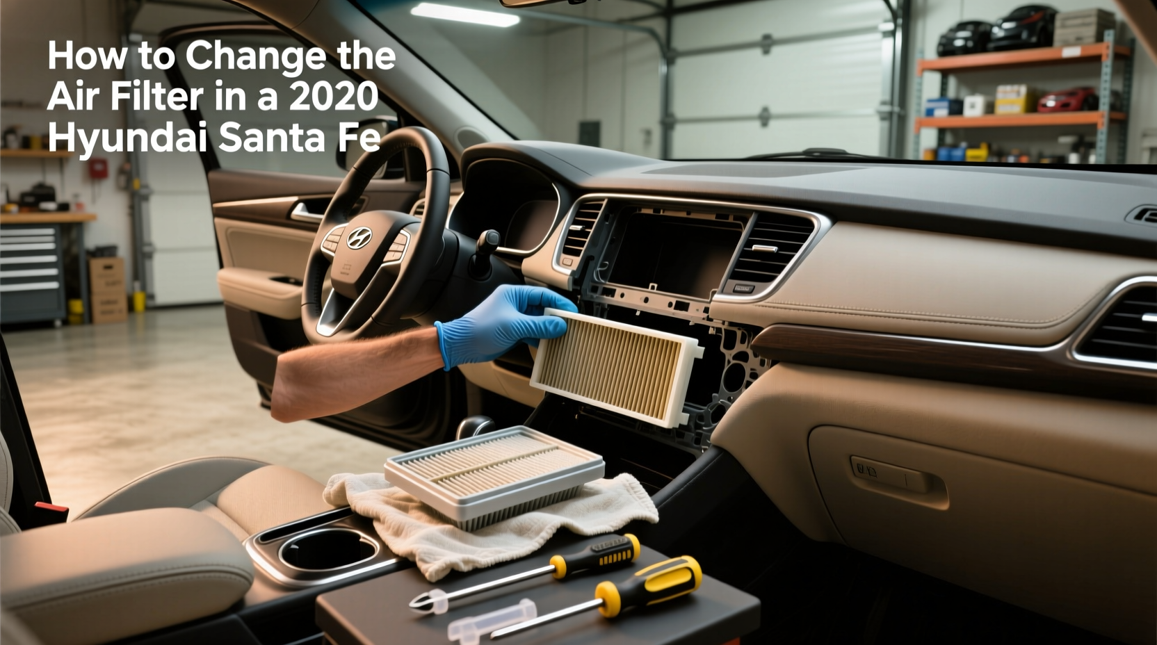 How to Change Cabin Air Filter in 2020 Hyundai Santa Fe
