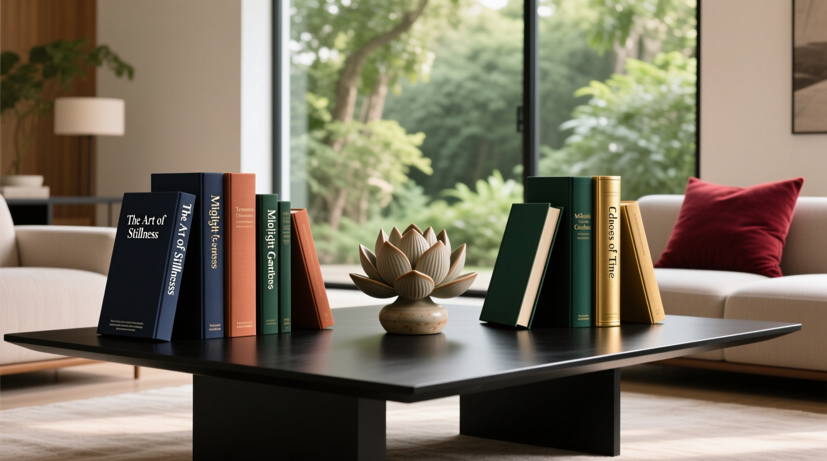 creative ways to style your coffee table using fake books for lasting impact