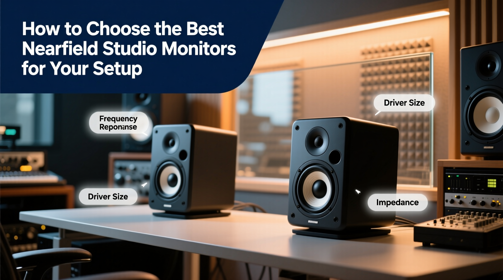 nearfield studio monitors