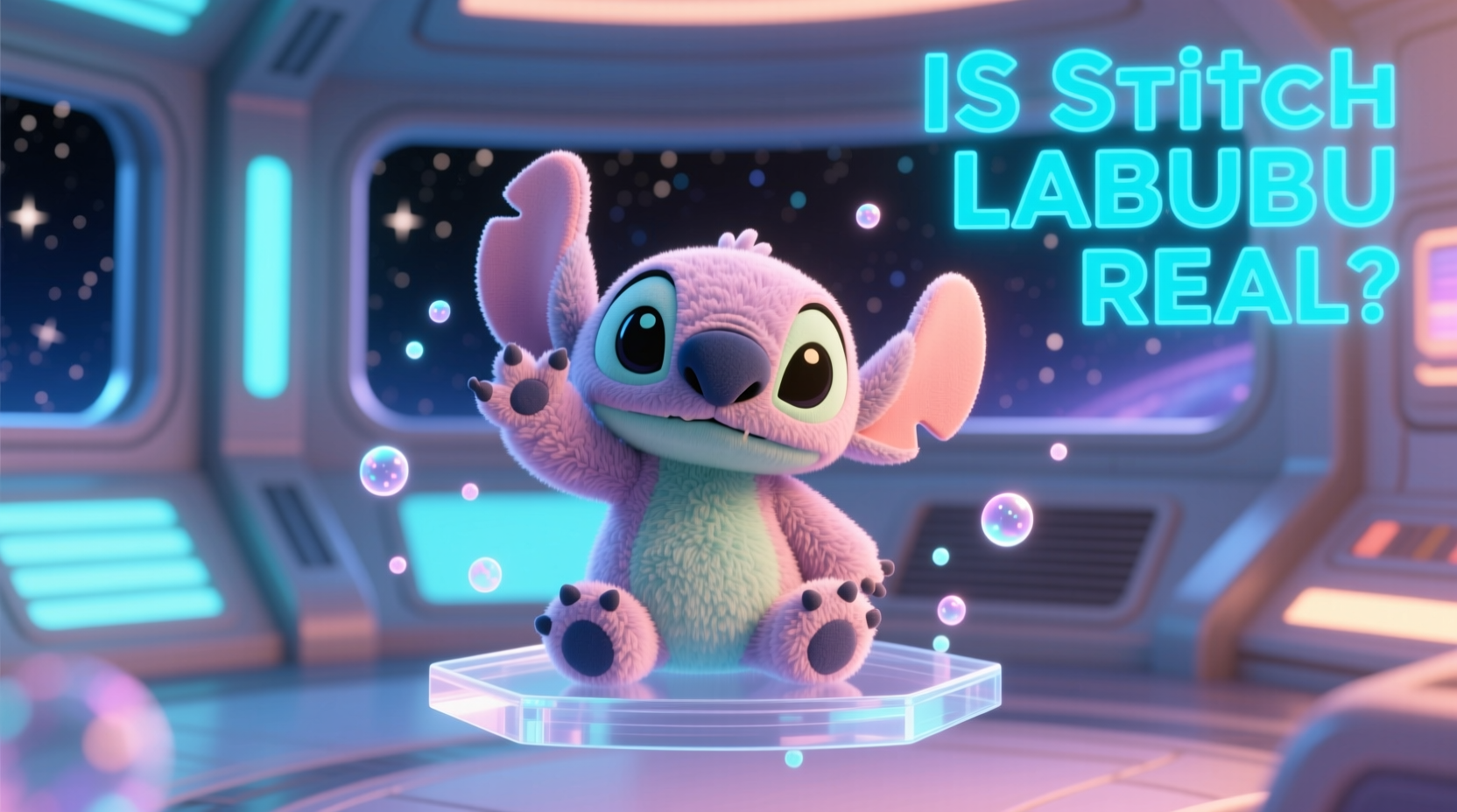 are stitch labubu real