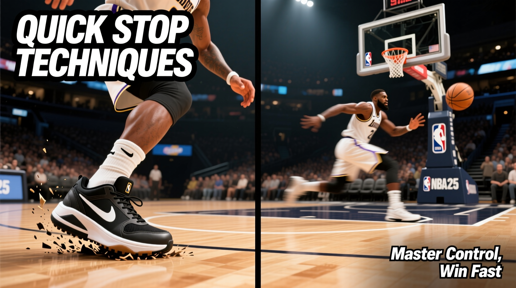 master effective quick stop techniques in nba 2k25 for faster gameplay control