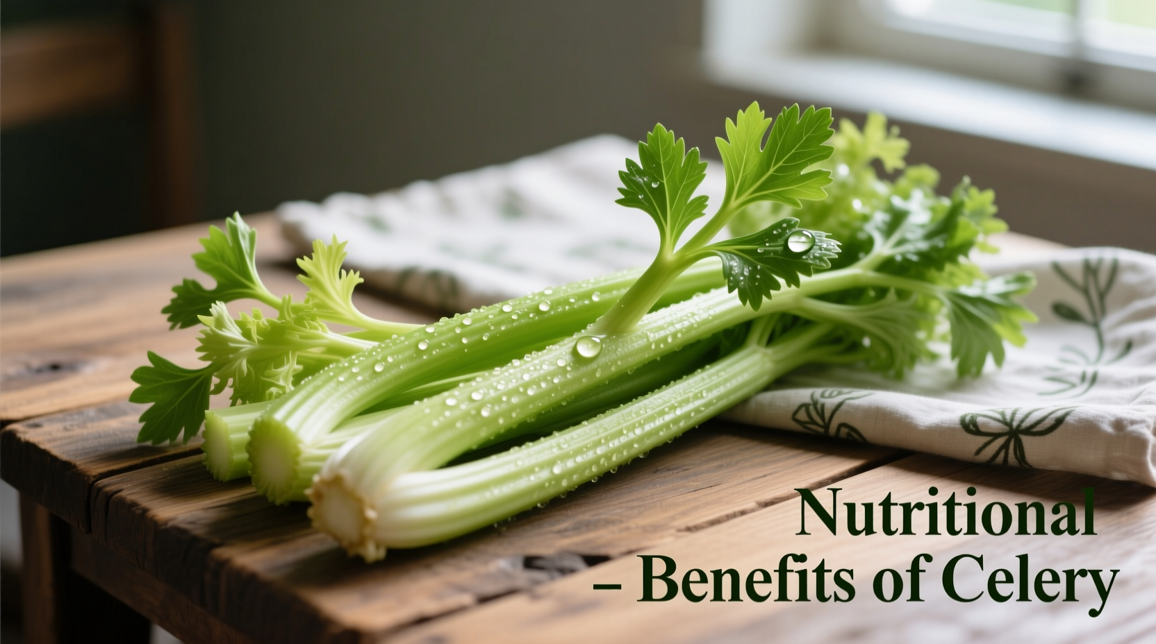 Celery Nutrition: Science-Backed Health Benefits Revealed