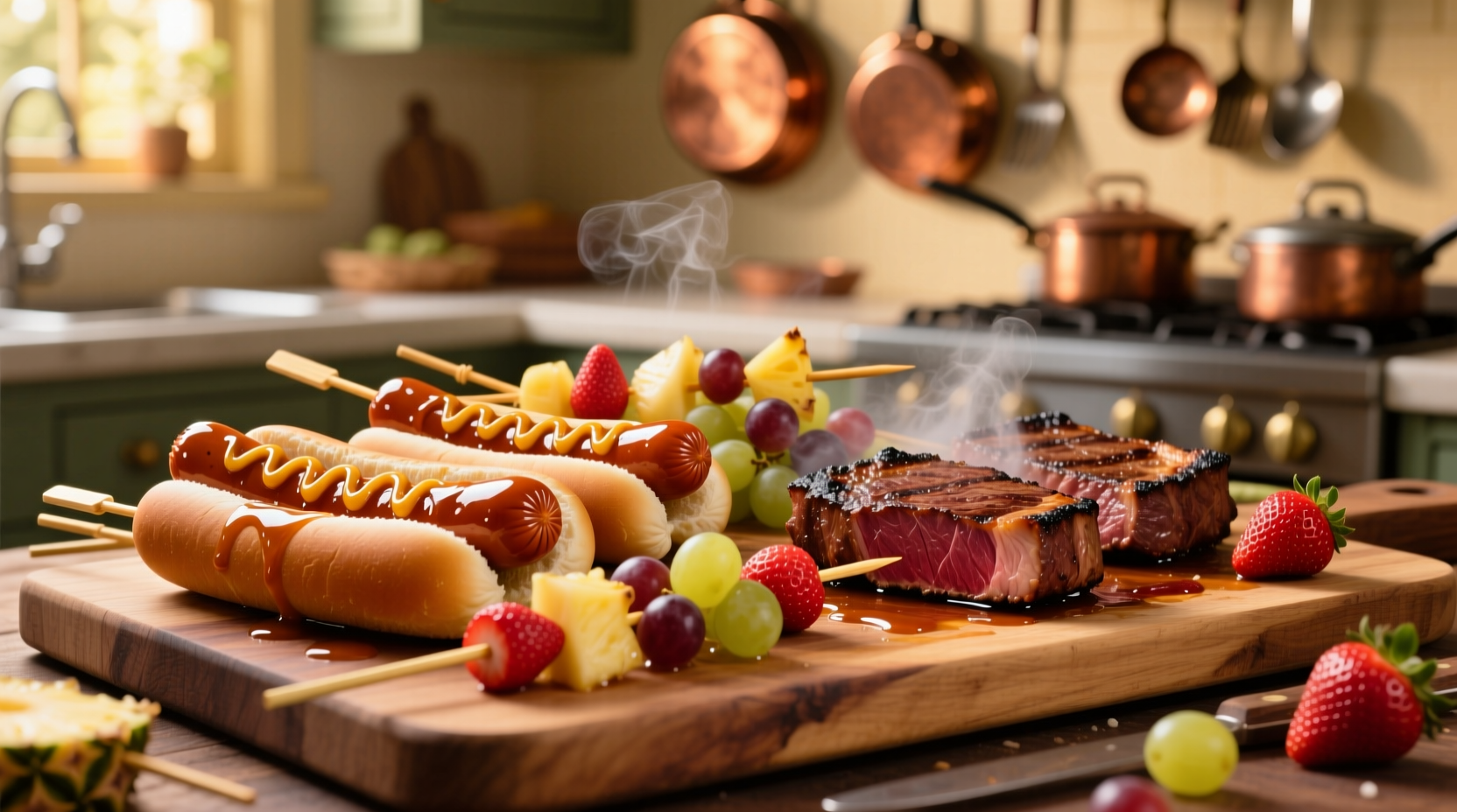 marinate hot dogs fruit and even steaks for extra fla