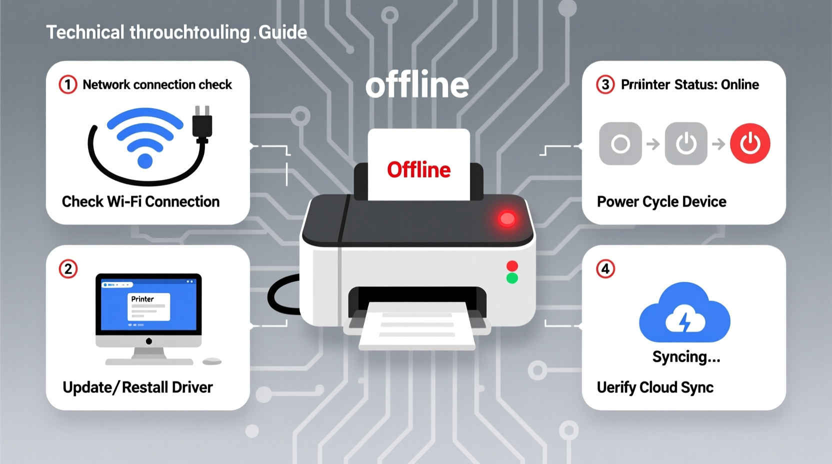 why is my printer offline troubleshooting solutions