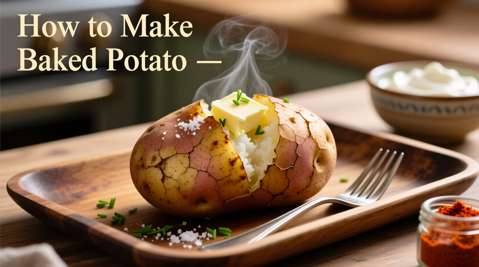 how to make baked potato