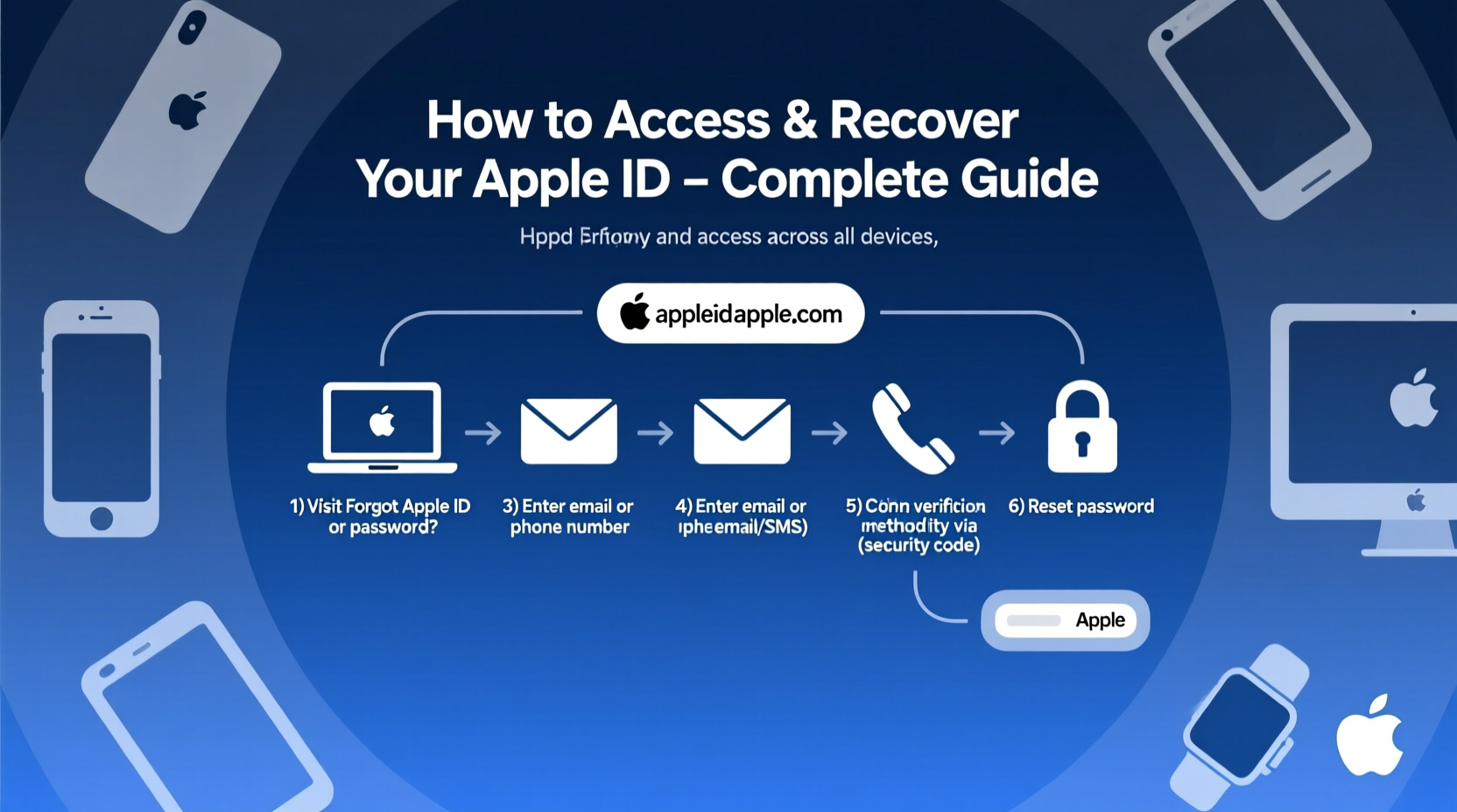 how to access and recover your apple id a complete guide for all devices