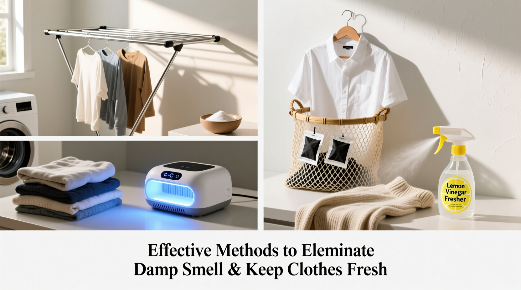 effective methods to eliminate damp smell from clothes and keep them fresh
