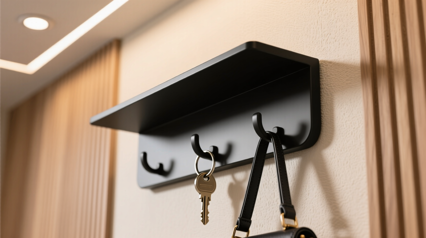 loopits add simple versatile storage to your wall