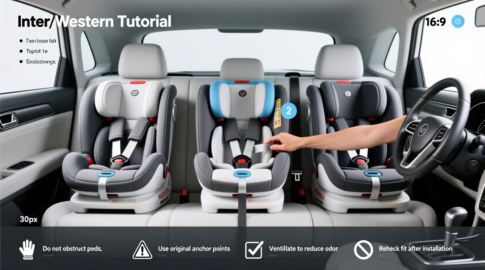 best car three child seats