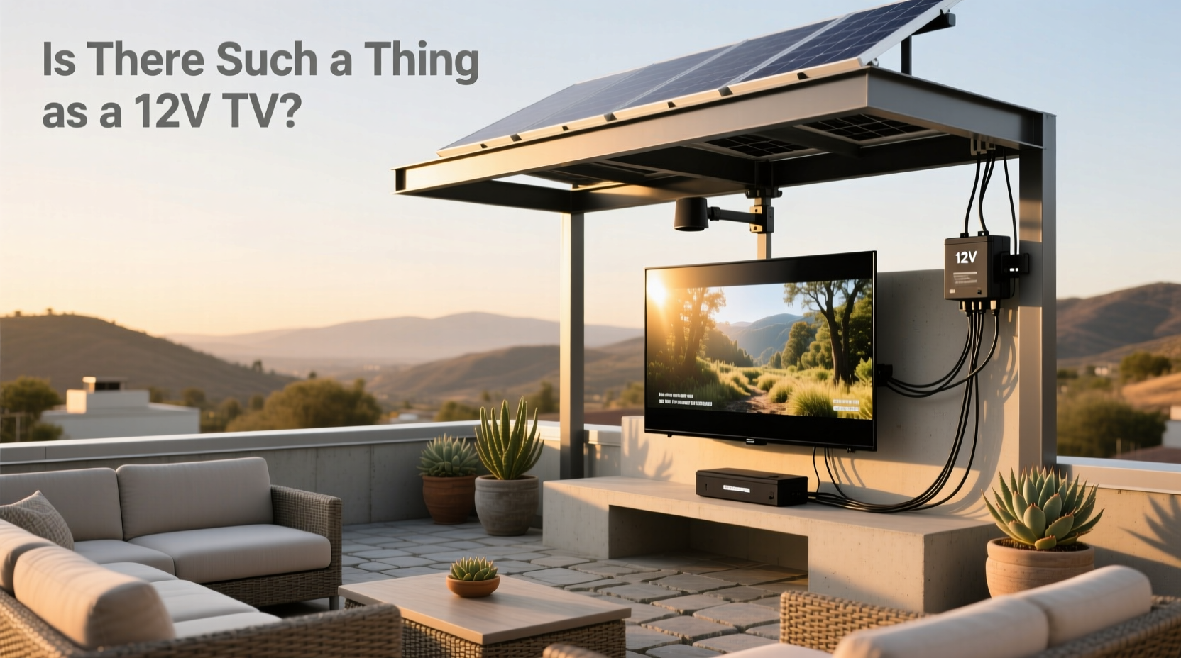 How to Choose a Roof TV 12V: Is There a 12 Volt TV? Buying Guide