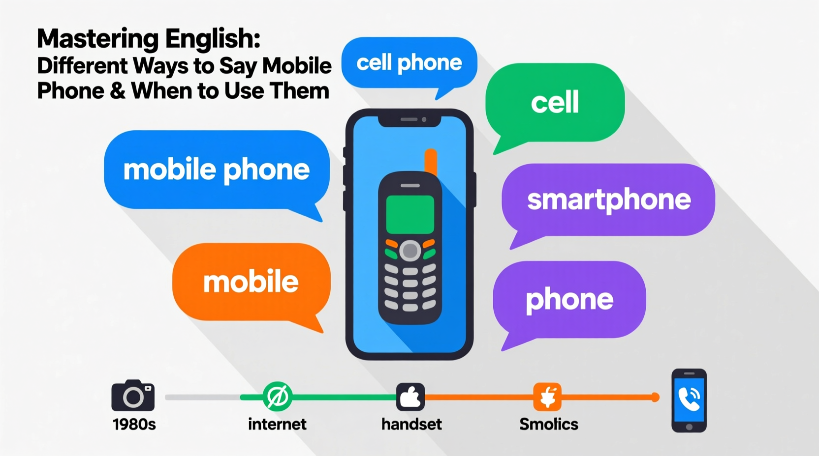 mastering english different ways to say mobile phone and when to use them