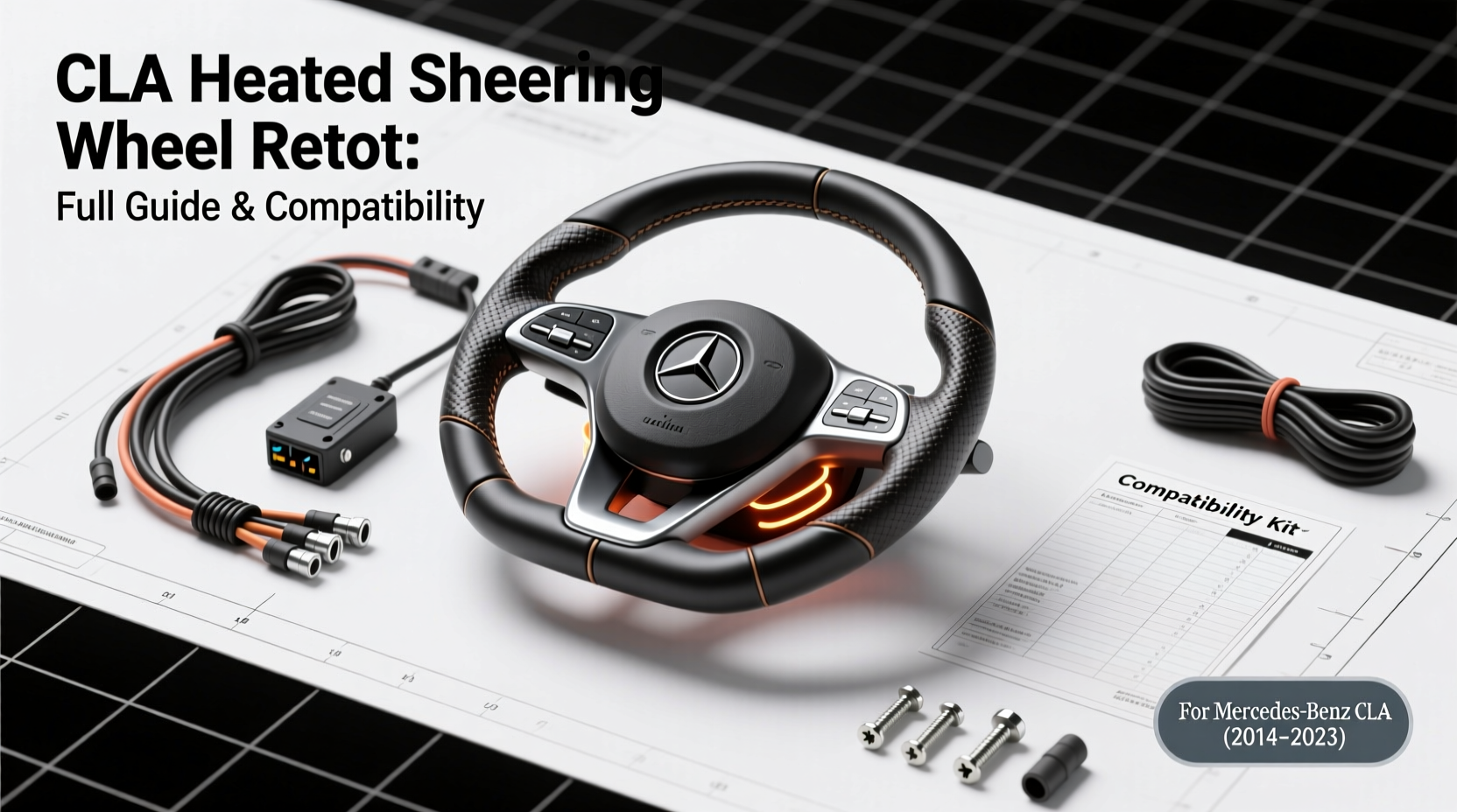 cla heated steering wheel retrofit