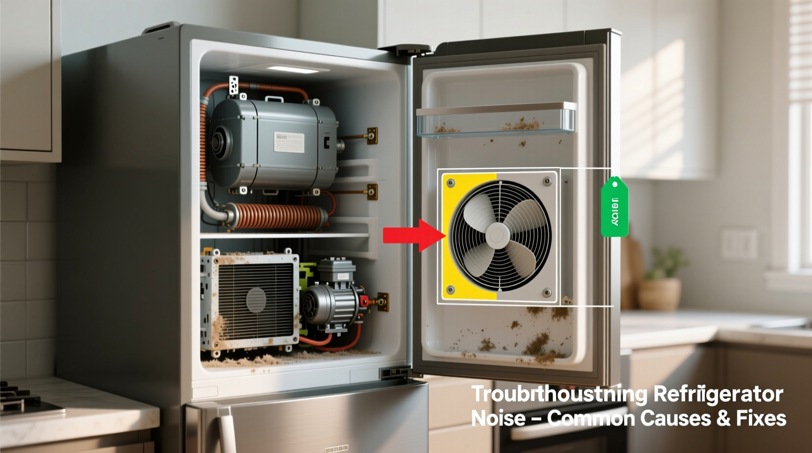 why is my fridge so loud troubleshooting refrigerator noise