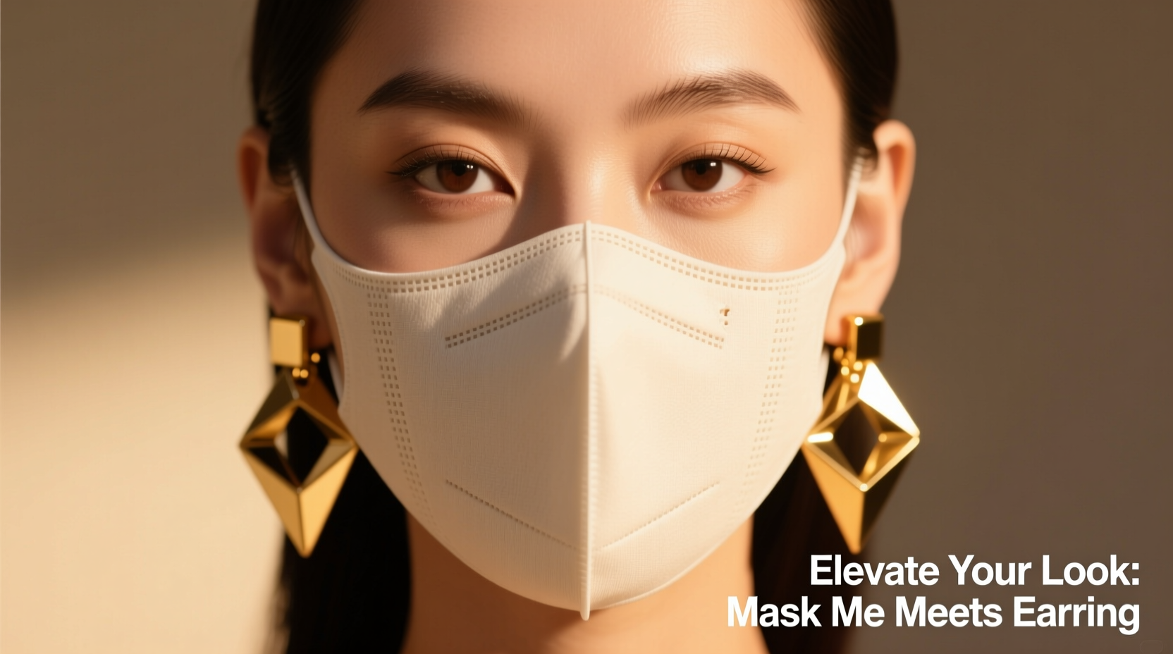 how to choose face masks that enhance and highlight your earring style