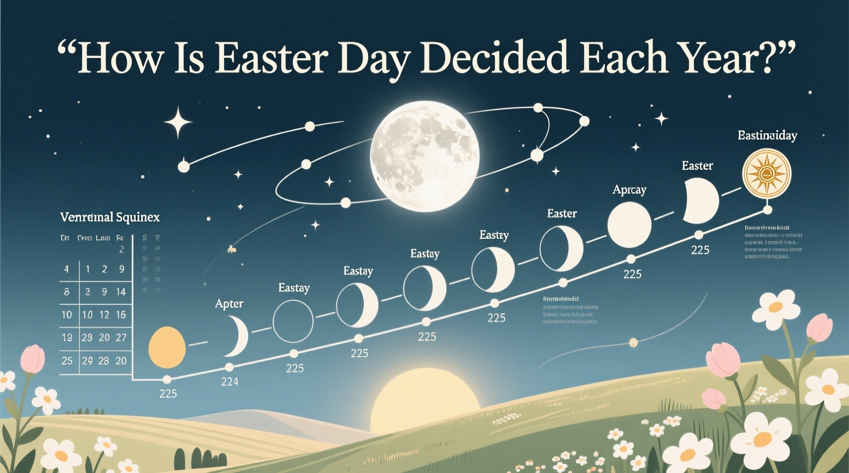 how is easter day decided each year
