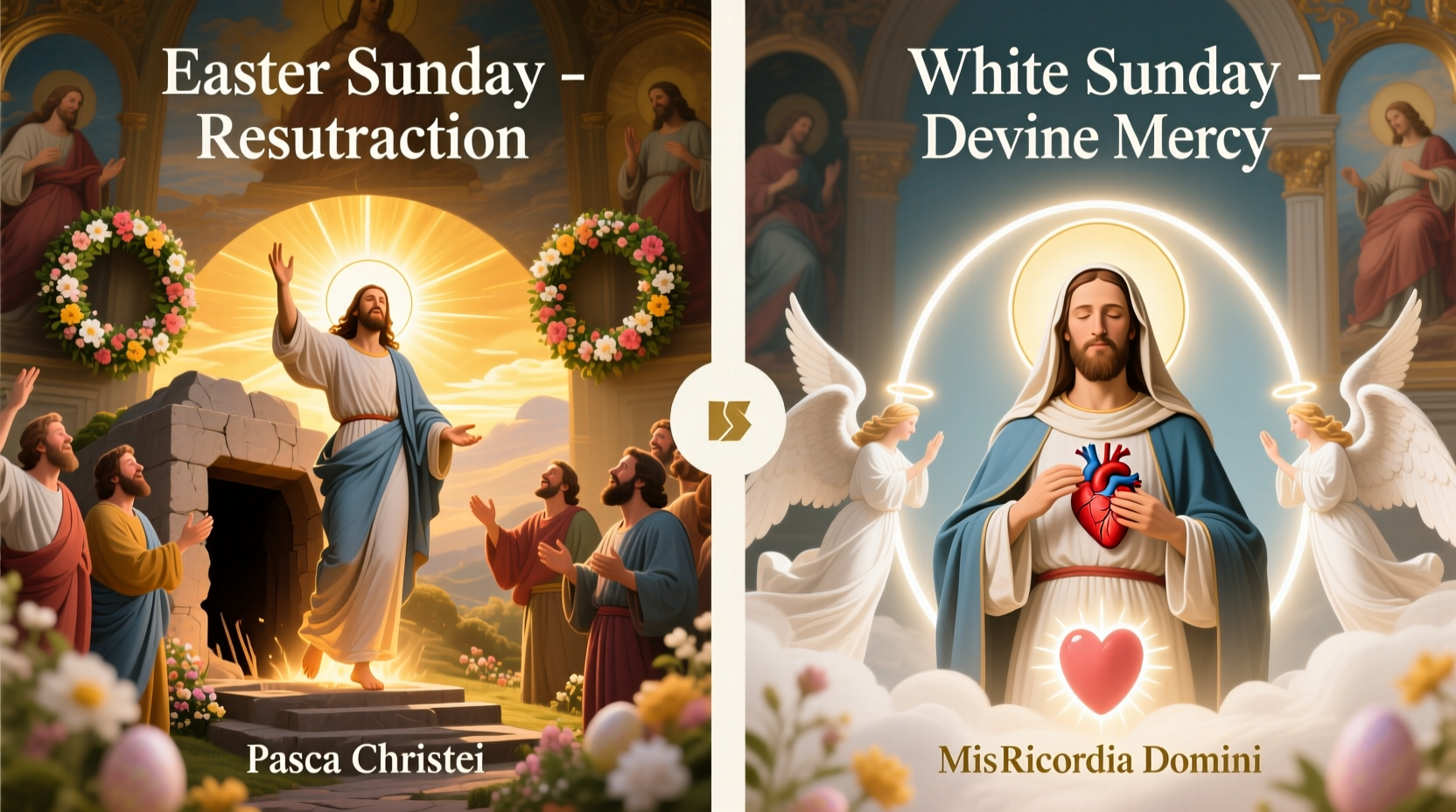 Whitw Sunday Are White Sunday and Easter Sunday the Same?