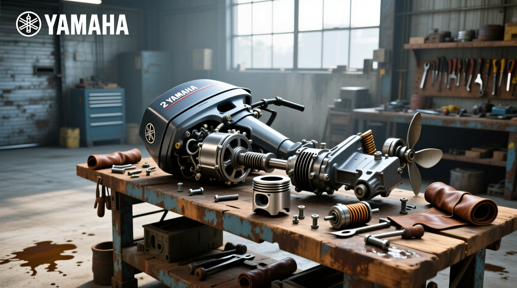 How to Find a 2 Stroke Yamaha Outboard Motor Parts Diagram