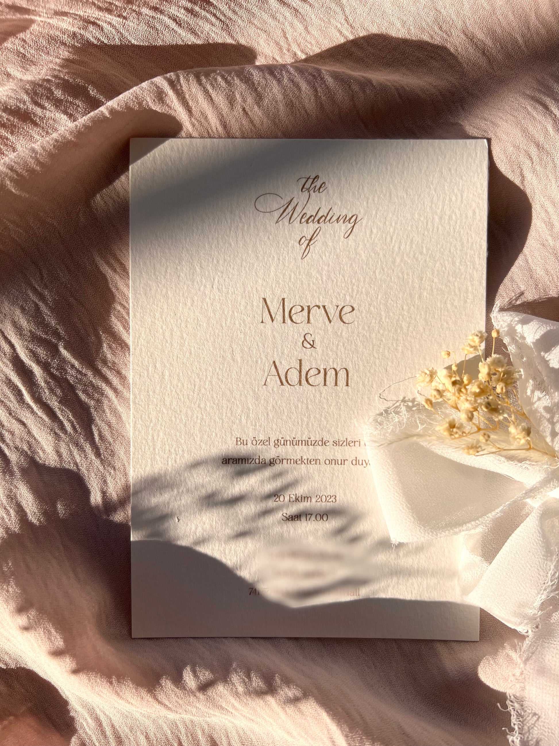 nothing fancy just love wedding invitations