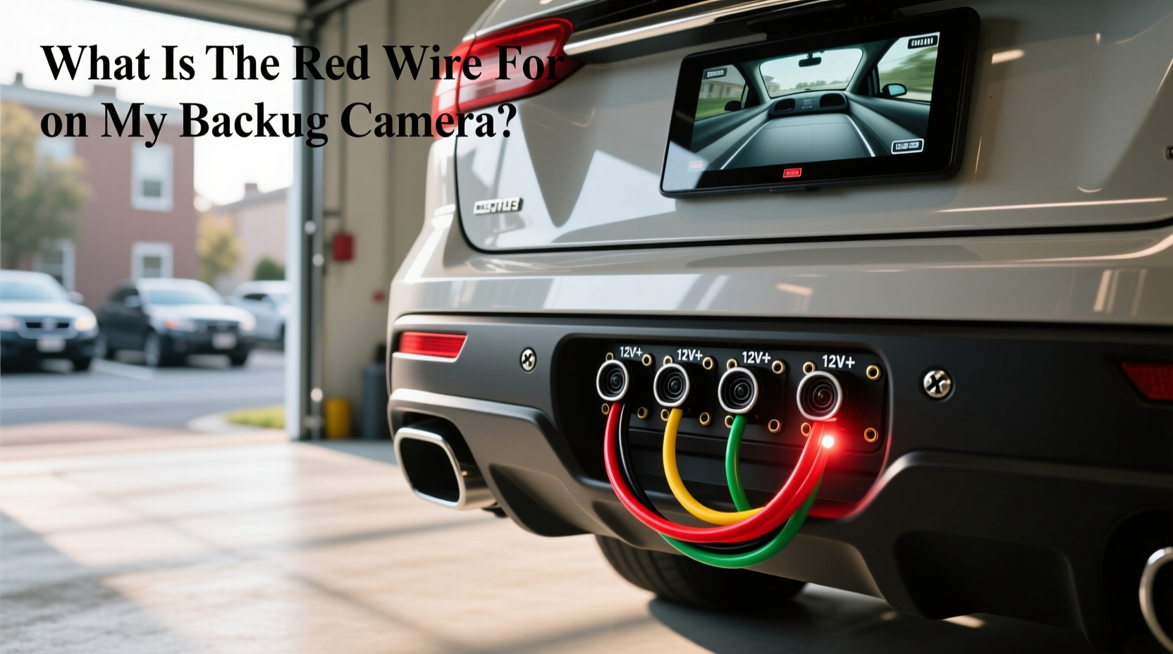 How to Choose Backup Camera 4 Pin: What Is the Red Wire For?