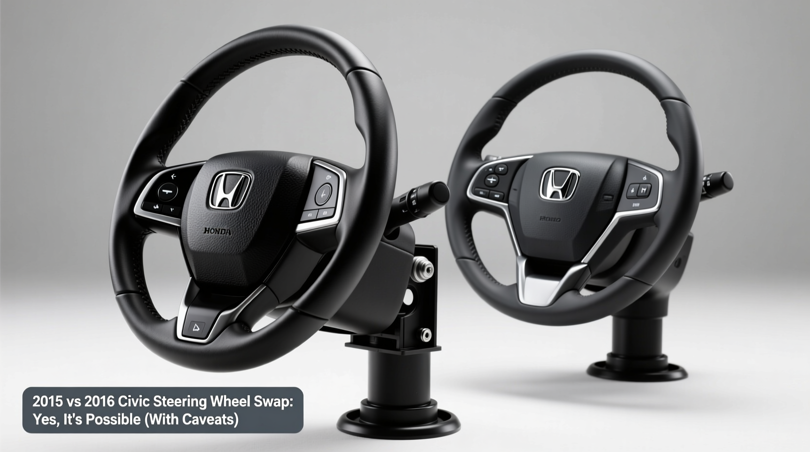 2015 vs 2016 civic steering wheel swap