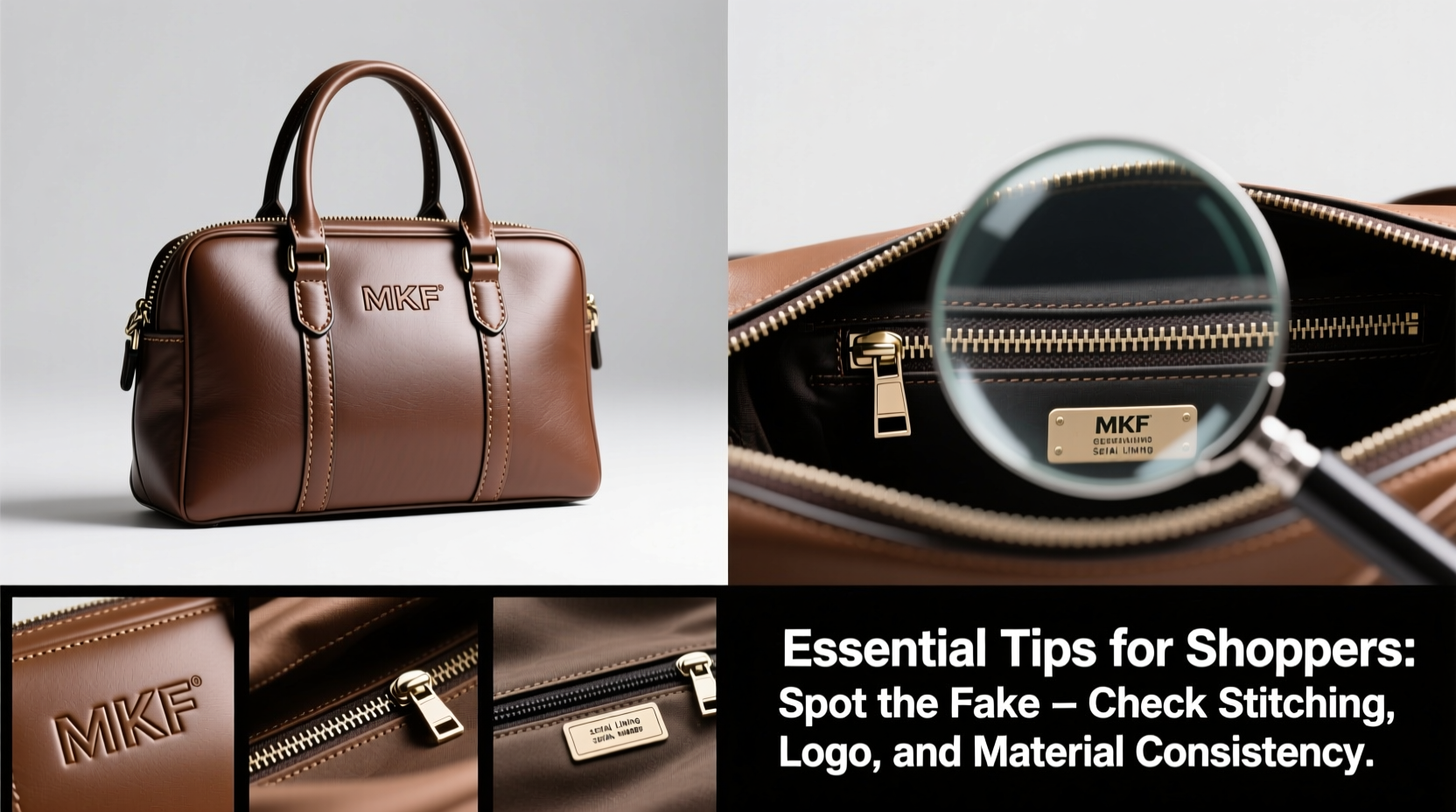 how to easily identify a fake mkf bag essential tips for shoppers