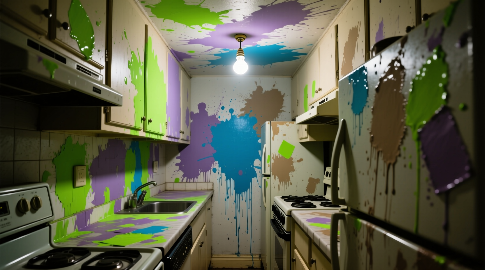 paint colors making your kitchen feel cramped