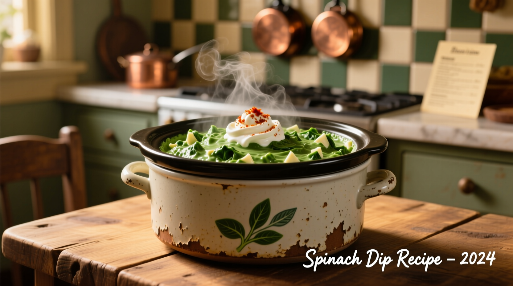 Perfect Crock Pot Spinach Dip Recipe: Creamy & Crowd-Pleasing