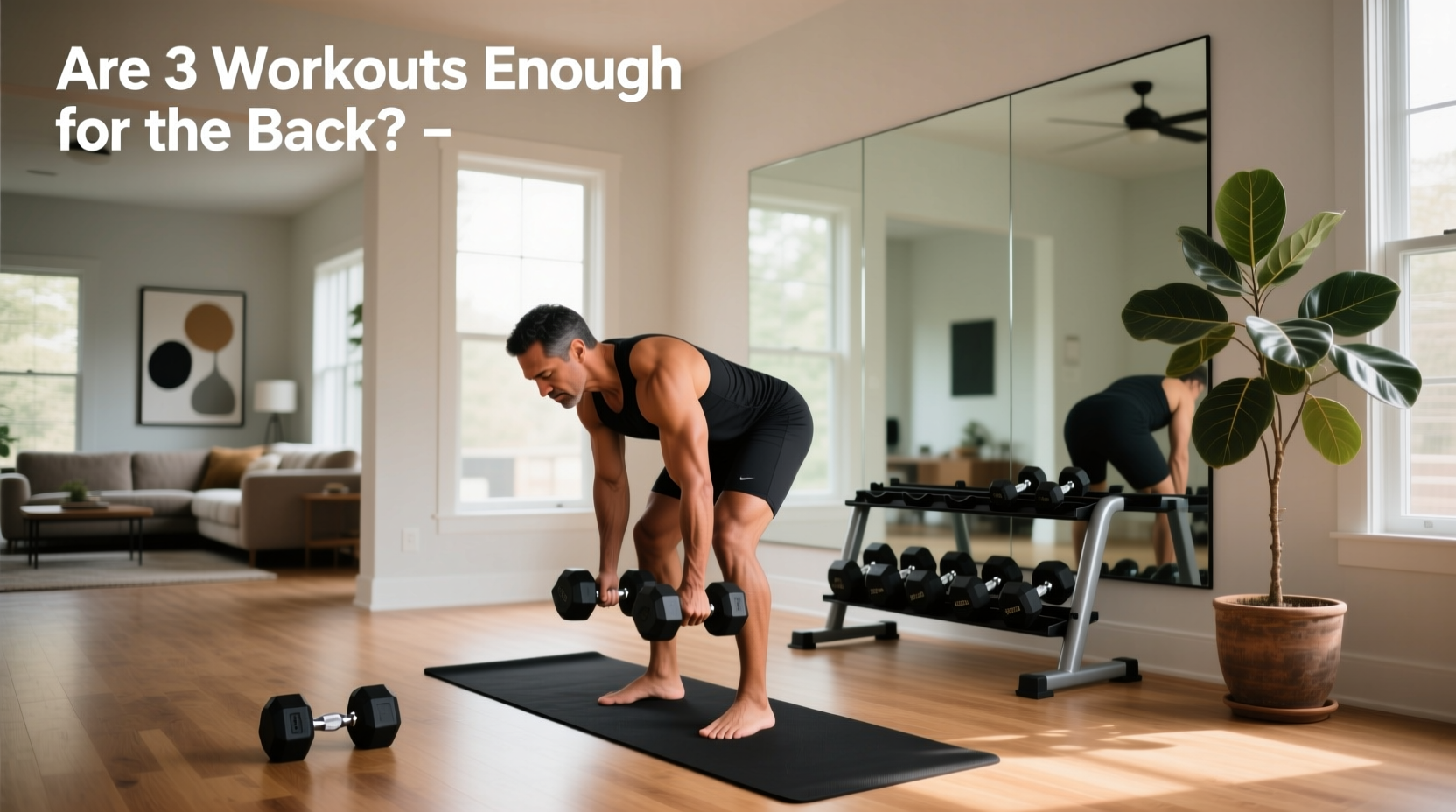 3 dumbbell back exercises at home is it enough 