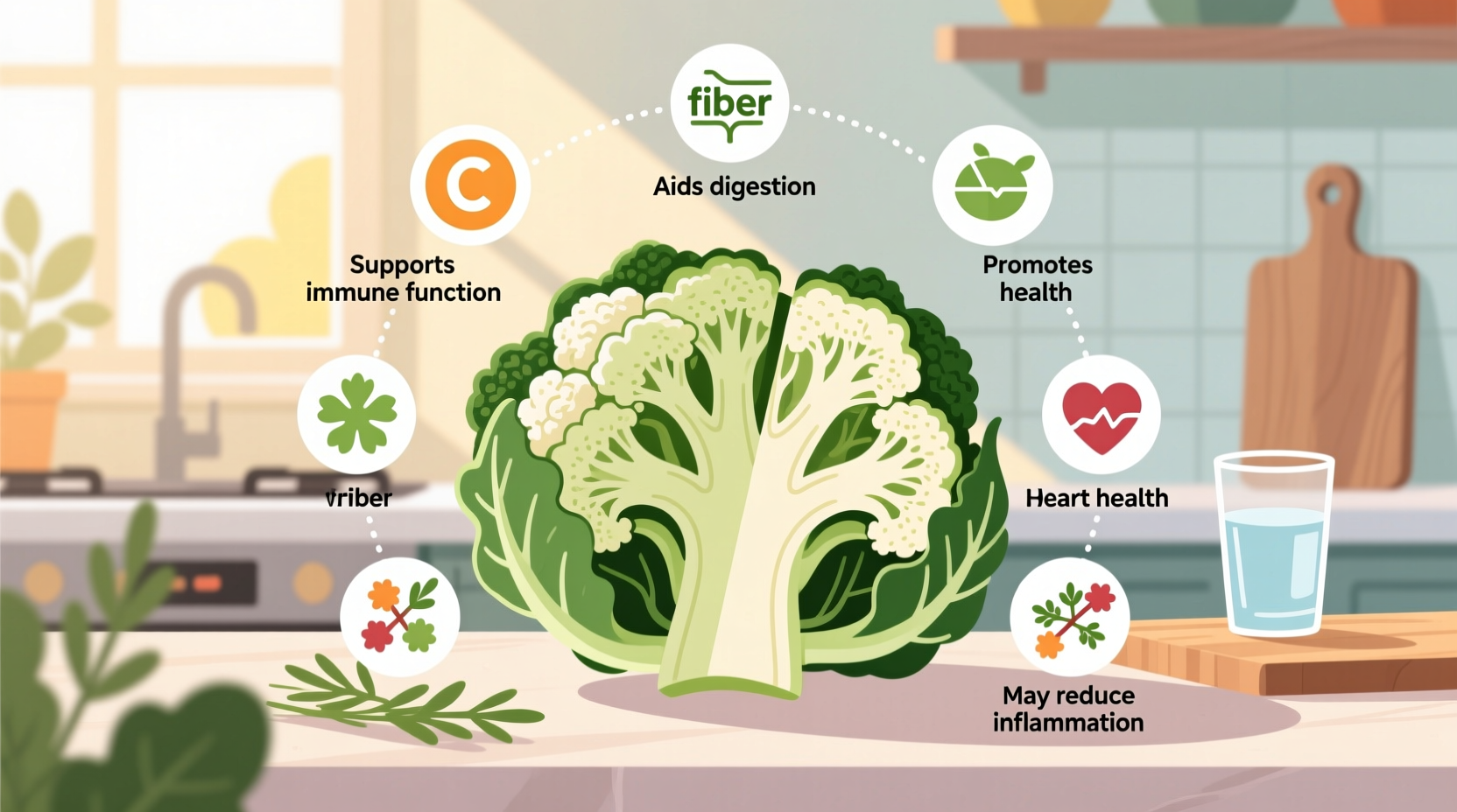what is cauliflower good for