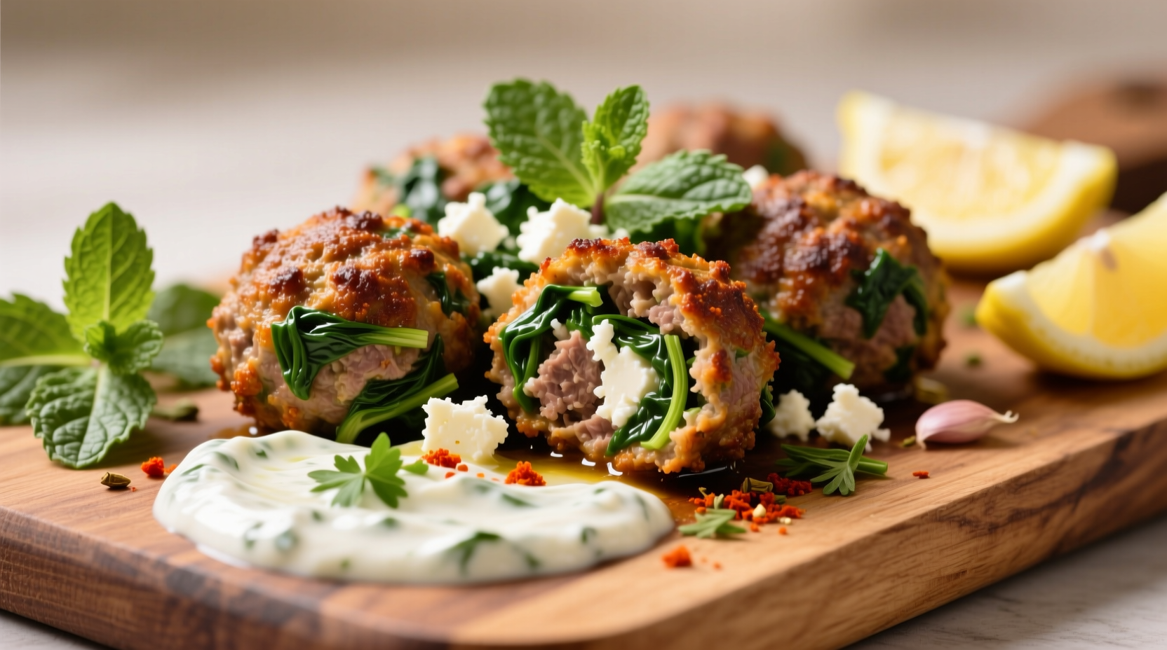 Perfect Turkey Spinach Feta Meatballs Recipe in 25 Minutes