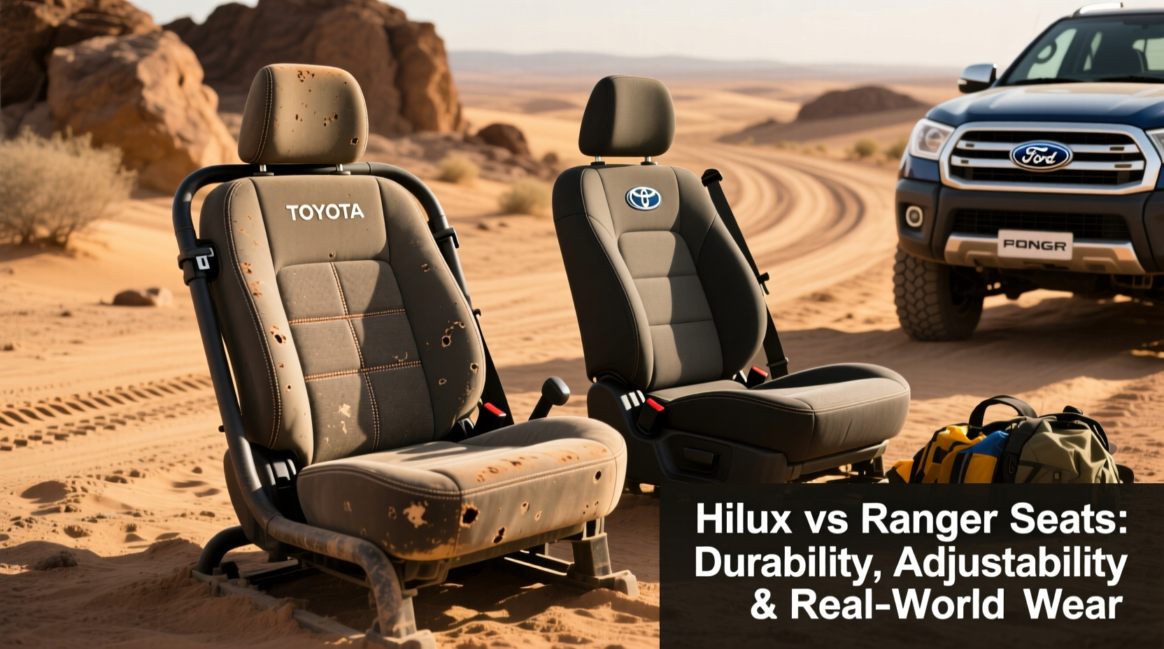 Hilux vs Ranger Seats: Durability, Adjustability & Real-World Wear