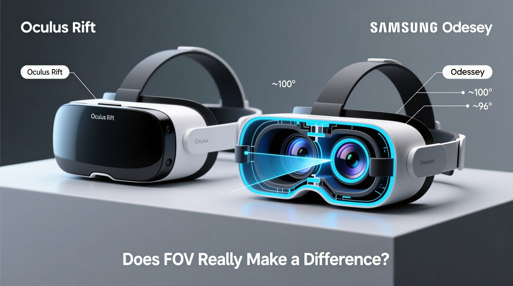 oculus rift vs samsung odyssey does fov really make a difference