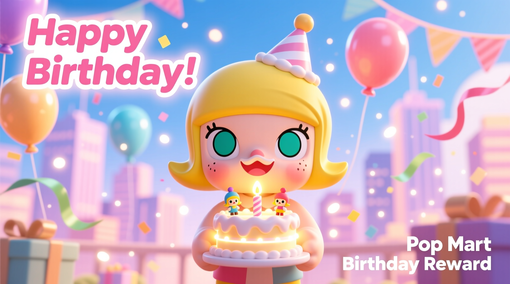 does pop mart have birthday rewards