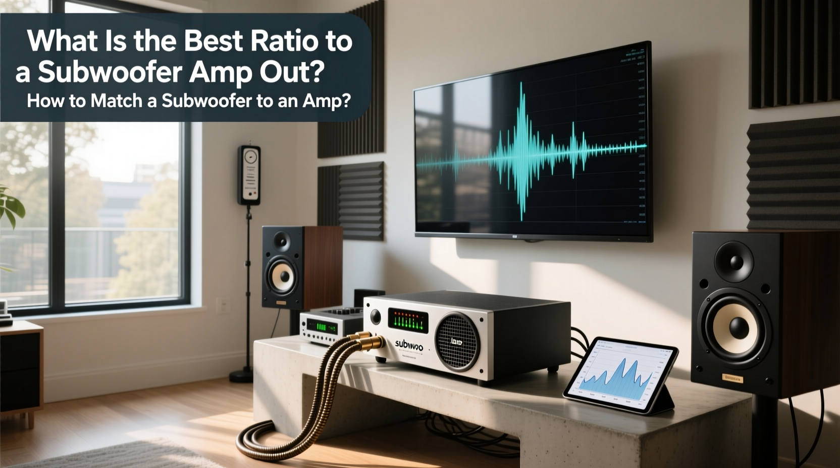 How to Match a Subwoofer to an Amp: A Practical Guide