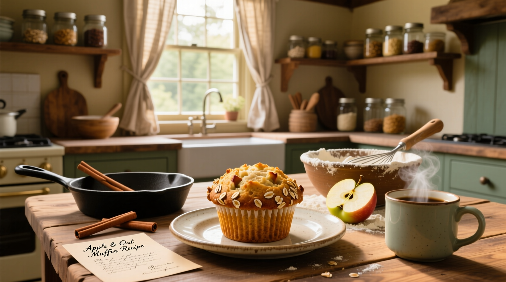 apple oat muffin recipe guide