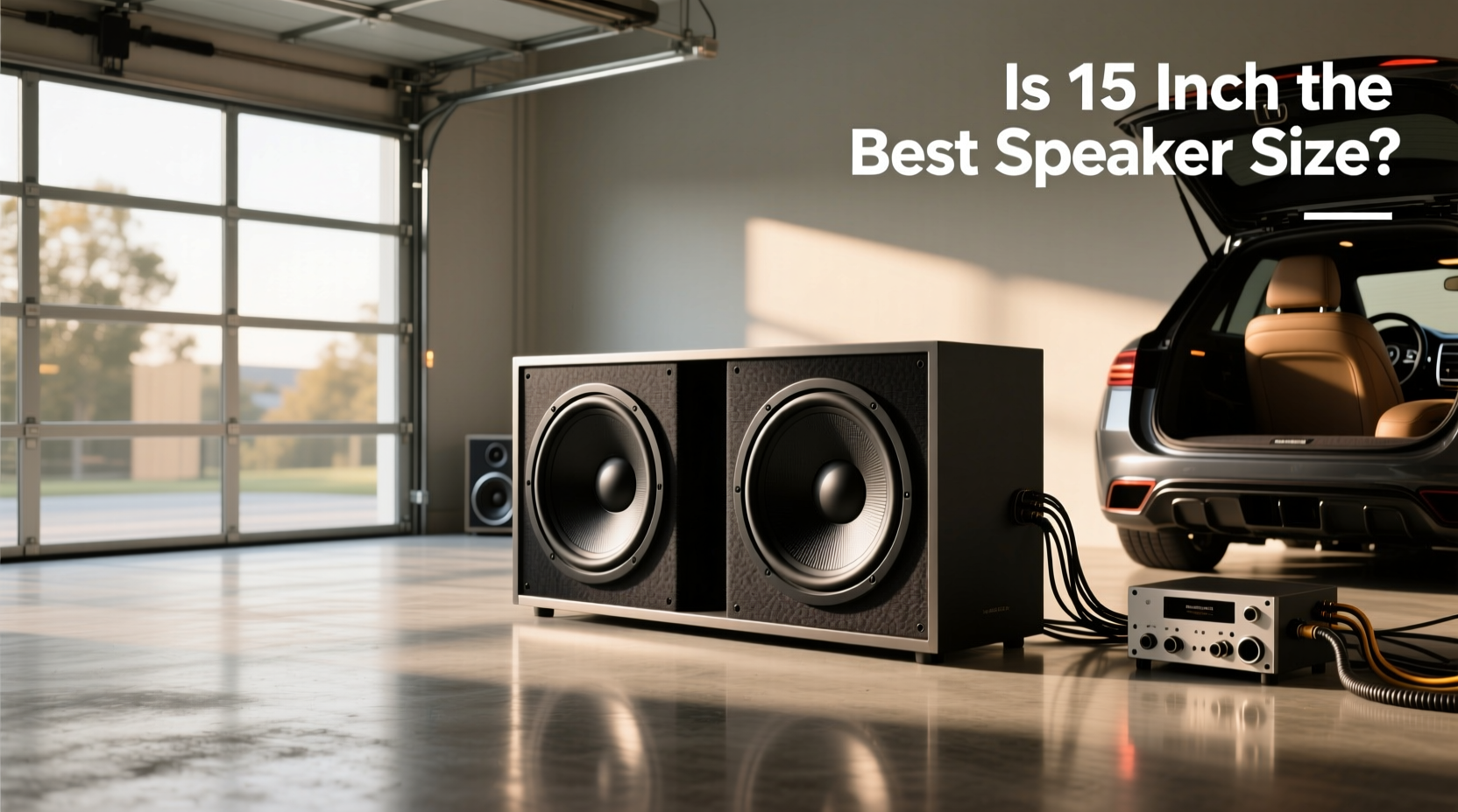 15 inch car speakers,Is 15 inch the best speaker size? buying guide