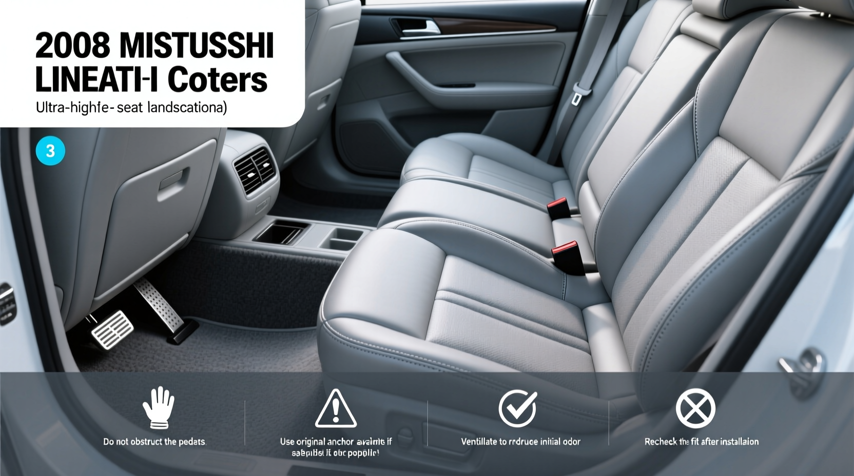 2008 Mitsubishi Lancer Seat Covers Buying Guide