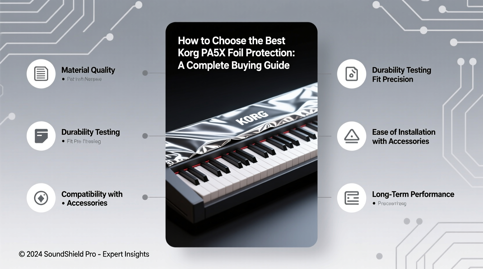 korg pa5x foil protection