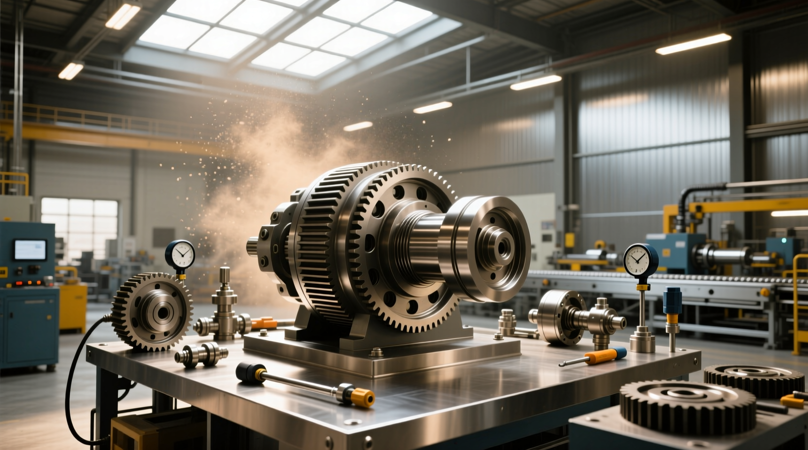 2 stage planetary gearbox explained