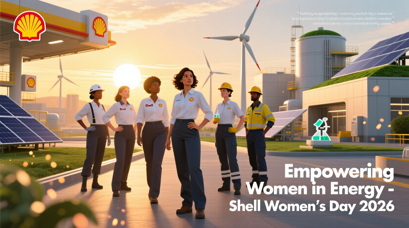 shell oil womens day