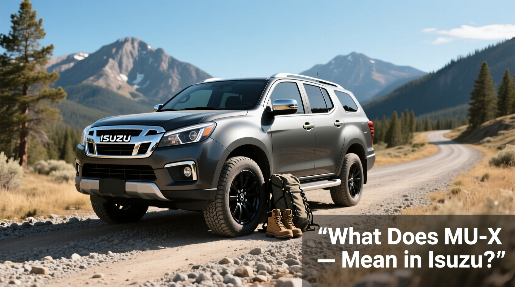 How to Choose Isuzu MU-X: What Does MU-X Mean? Buying Guide