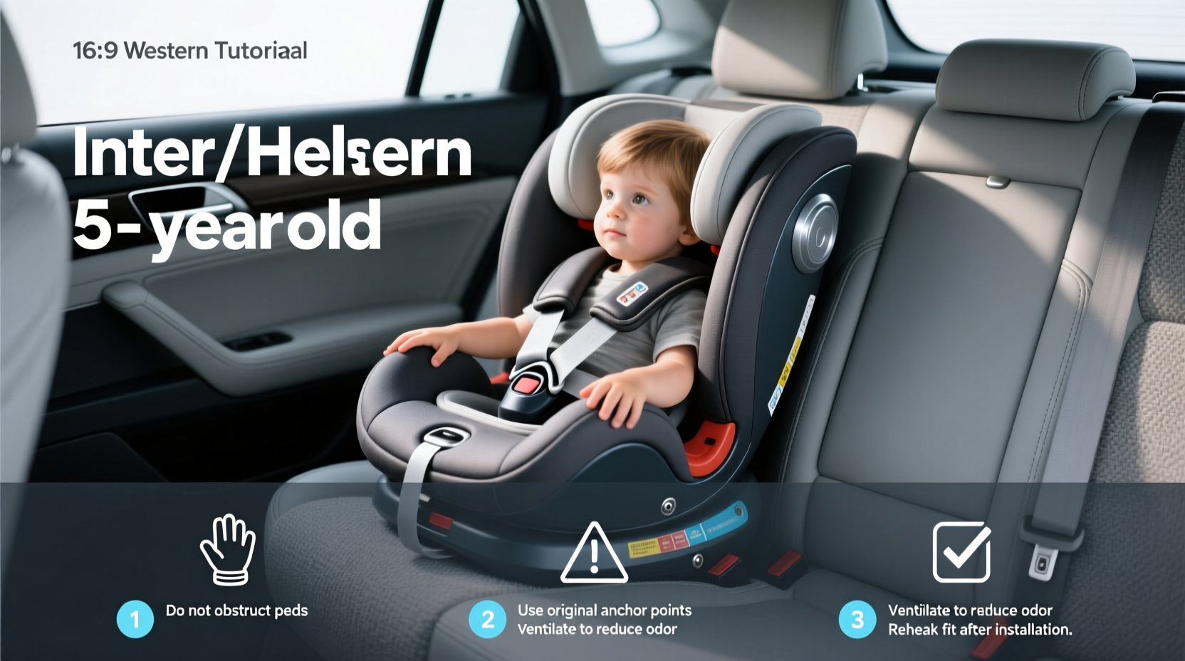 5 year old car seat requirements
