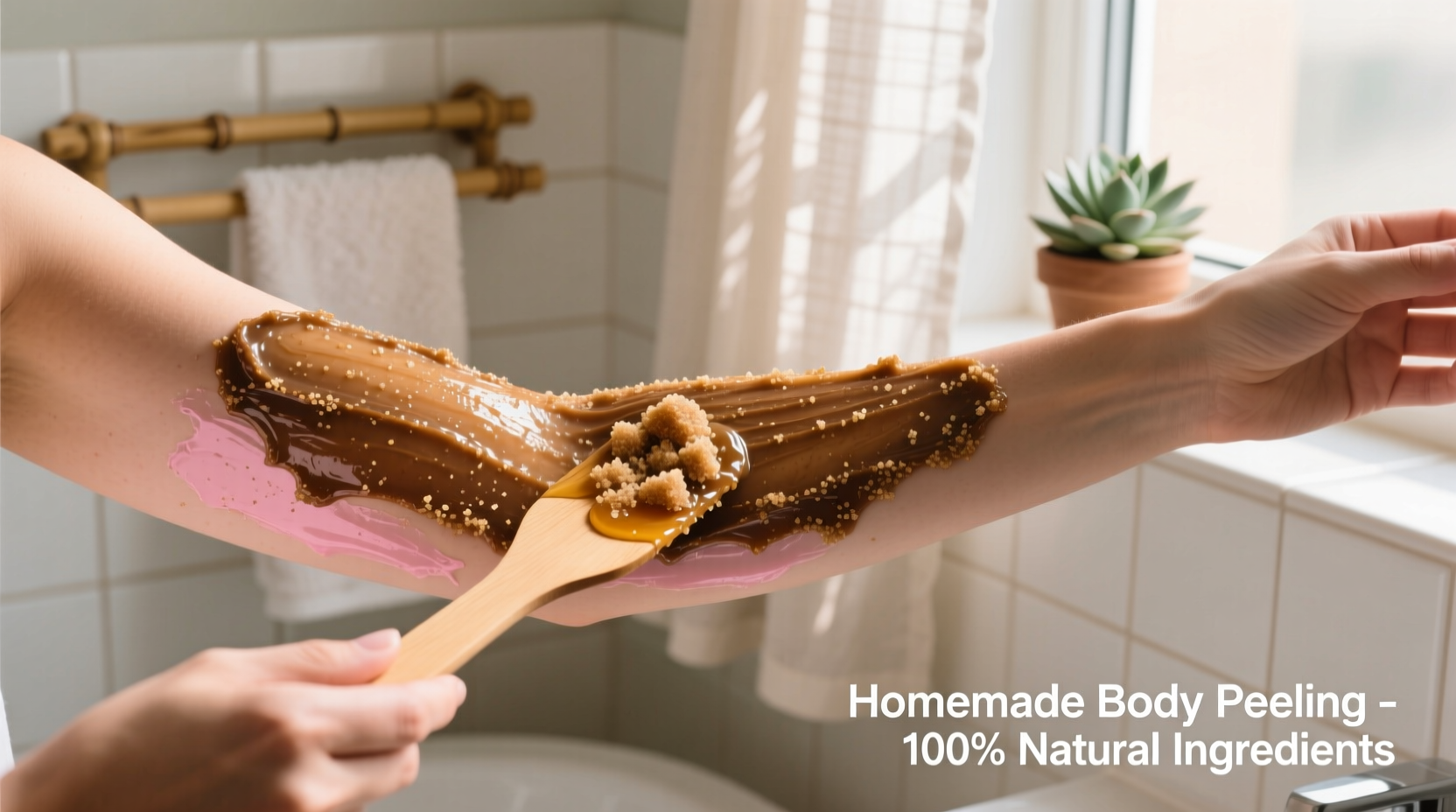 homemade body peeling